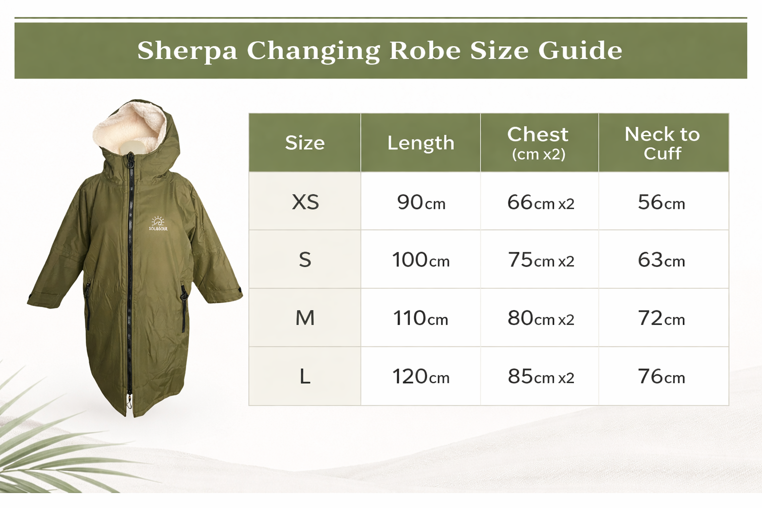 Dune Changing Robe